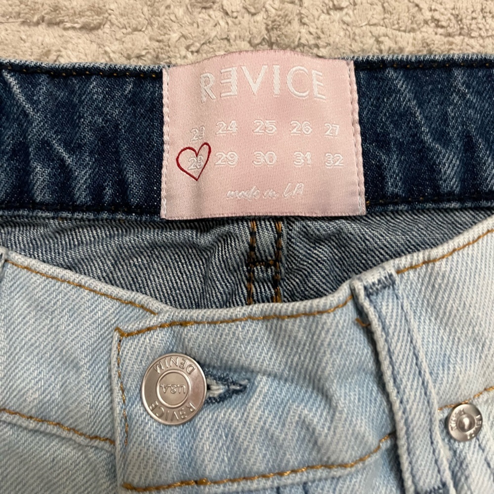 Revice Flip Side High Rise Relaxed Fit Jean - Picture 4 of 8